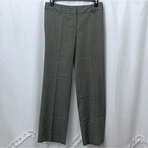 Women’s White House Black Market Trouser Pants Size 10 Black/Tan EUC